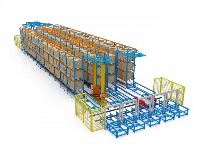 自動化立體庫倉出貨架